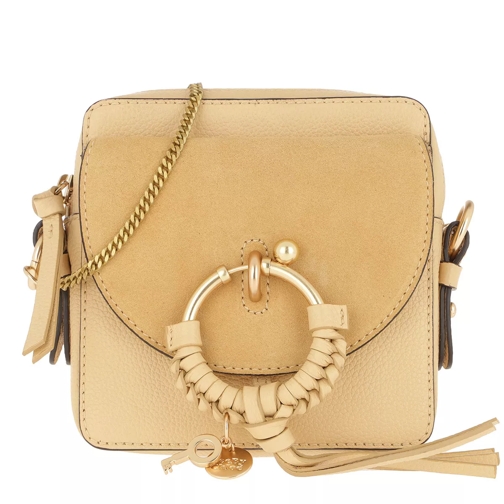 See By Chloé Joan Camera Bag Leather Straw Beige Borsetta a tracolla
