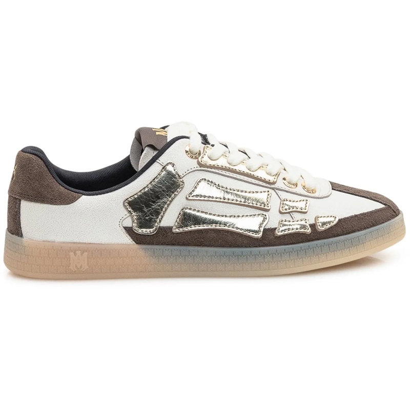 Amiri Sneaker basse Metal Pacific Bones weiß