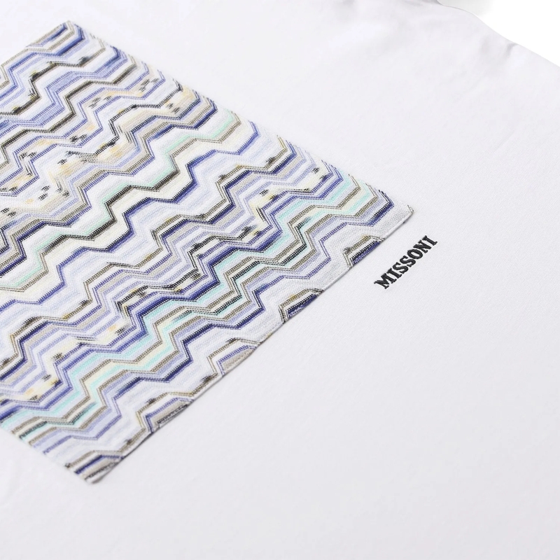 Missoni T-Shirt T-Shirt aus Baumwolle weiß(Image 3)