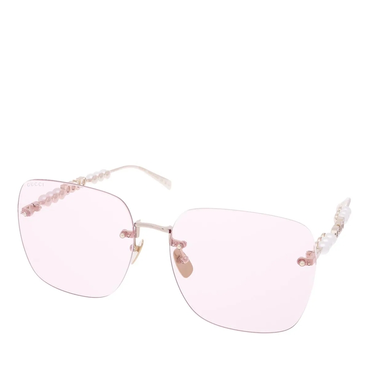 Gucci GG1923SA-004 Gold-Gold-Pink | Sunglasses