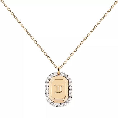 PDPAOLA Gemini Necklace Gold Collana media