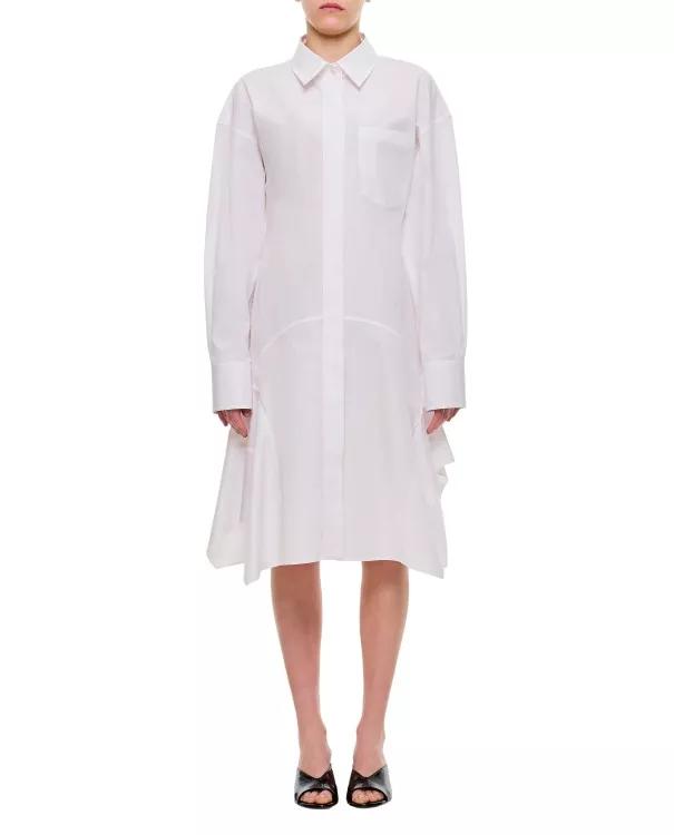 Stella McCartney - Cotton Shirt Dress - Größe 40 - white