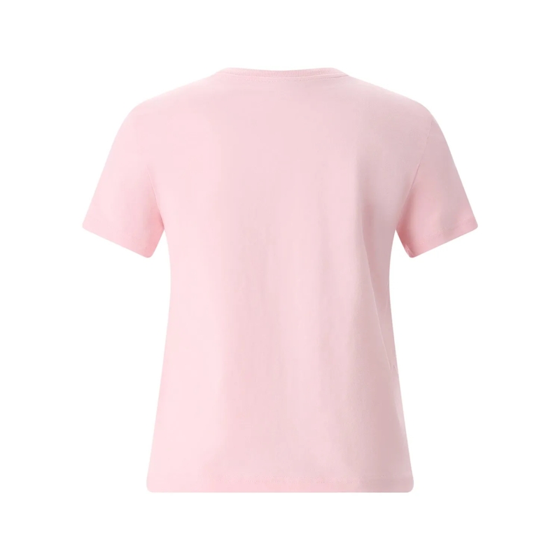 Casablanca T-Shirt Playful Logo Print Short-Sleeve T-Shirt In Soft Pi Pink(Image 5)
