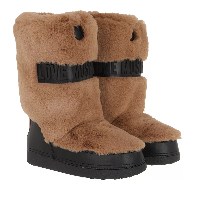 Love Moschino Bottes d'hiver St Ttod Skiboot20 Soft Pl Nocciola