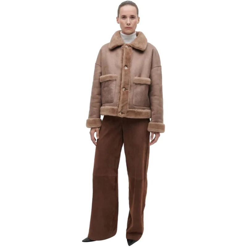 STUDIO AR Trenchcoat Studio Ar Faje  Camel 05tl256037.01 beige(Image 4)
