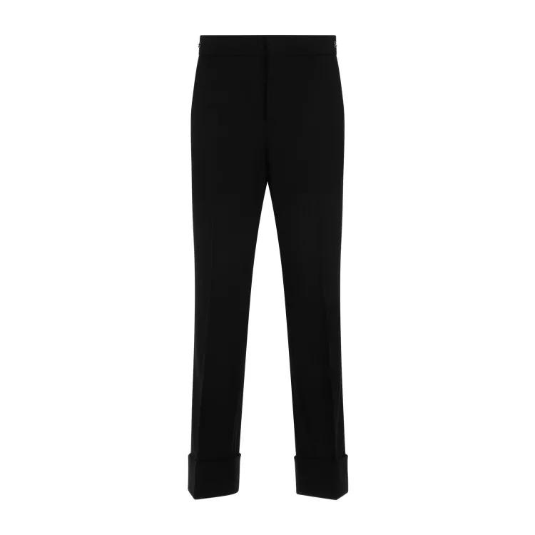 Gucci - Black Wool Pants - Größe 38 - schwarz