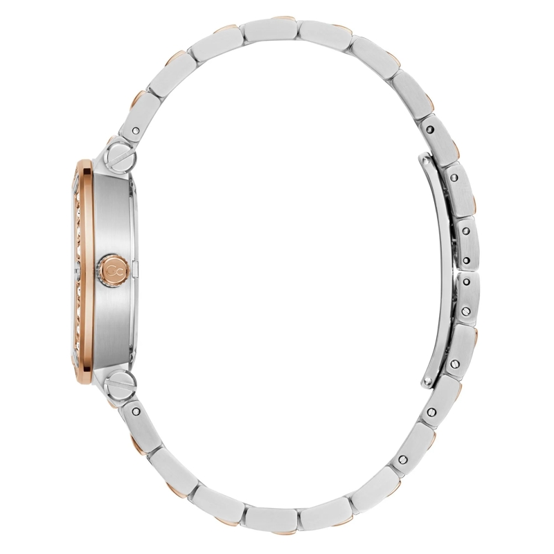 GC Quarzuhr Quarz-Analoguhr Gc Aura silber(Image 2)