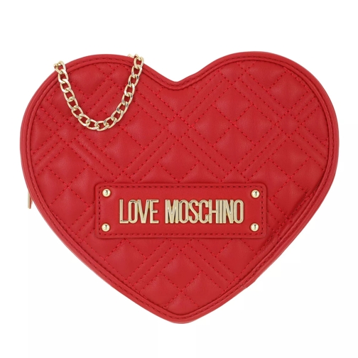 Love Moschino Borsa Quilted  Pu  Rosso Canteentas