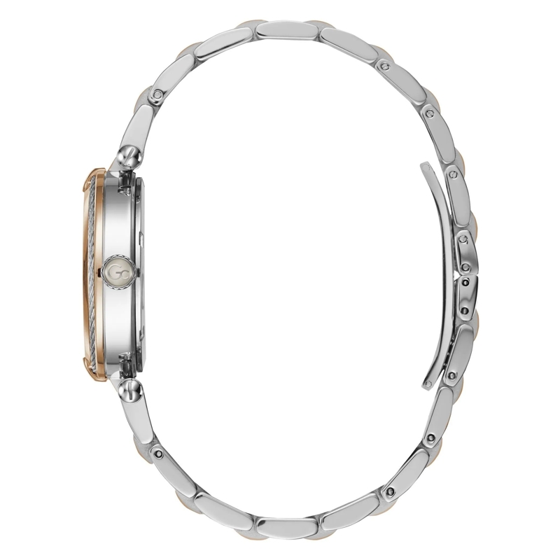 GC Quarzuhr Quarz Analog Uhr Gc Cablechic silber(Image 2)