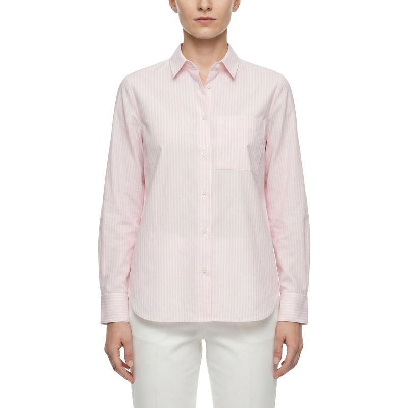 Lis Lareida Bluse Hemdbluse Lenon pink(Image 2)