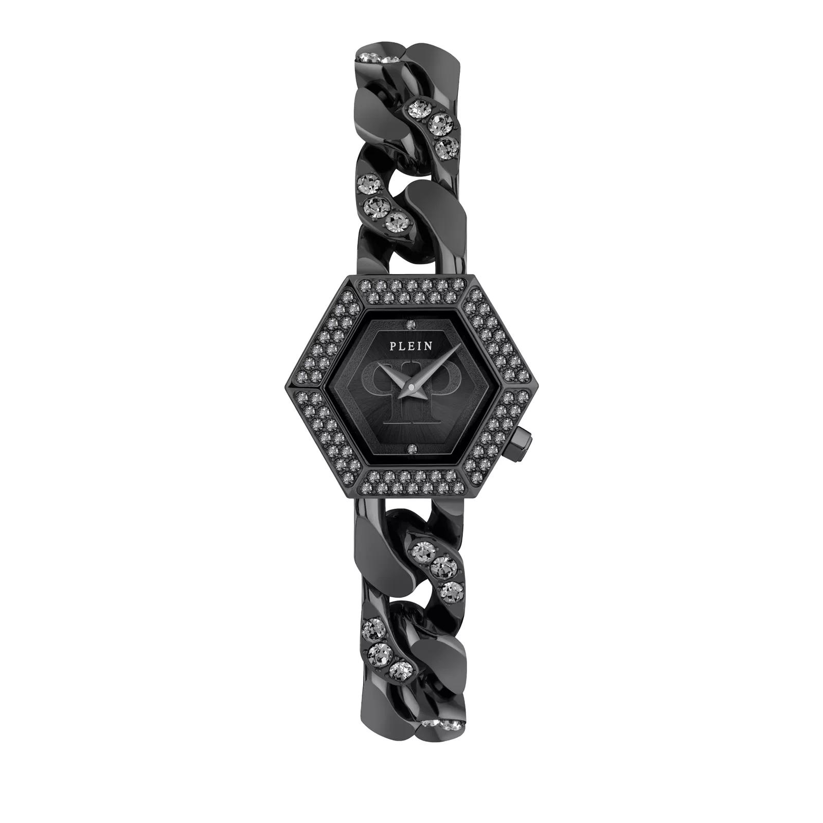 Philipp Plein Uhr - The Hexagon Groumette - Gr. unisize - in Schwarz - für Damen