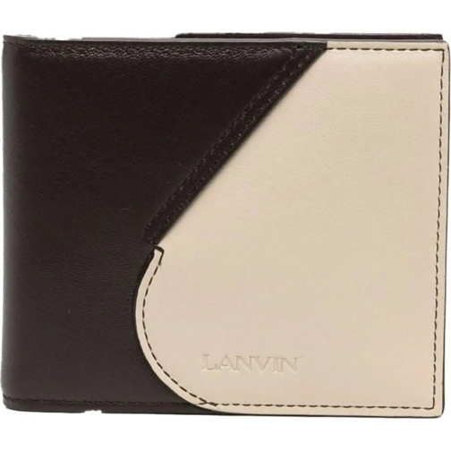 Lanvin Bi-Fold Portemonnaie Hobo Tie Logo Bifold Wallet mehrfarbig