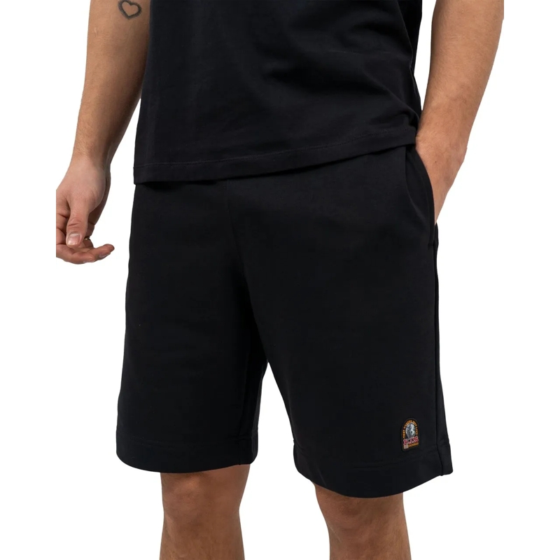 Parajumpers Shorts Cairo Broek Supereasy Fleece schwarz(Image 7)
