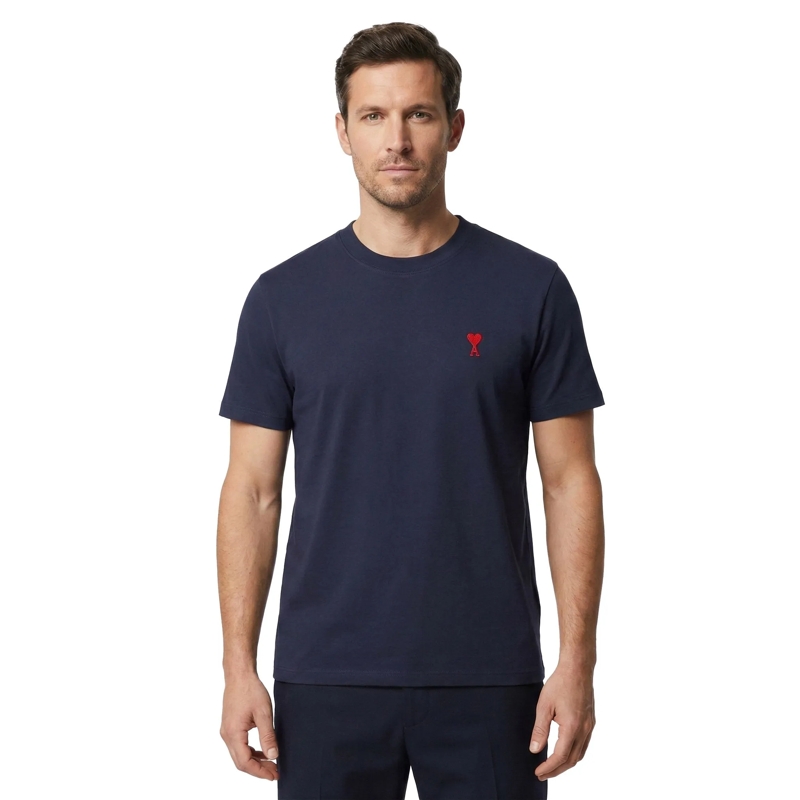 AMI Paris T-shirt T Shirts & Polo's BFUTS035 724 Weiß(Image 16)