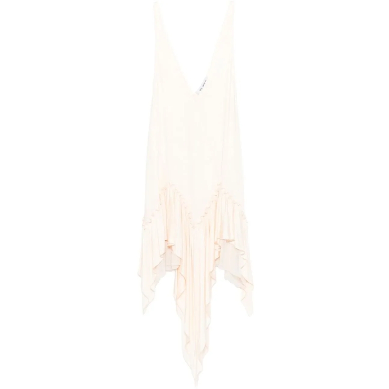 The Attico Minikleid Dresses Ivory weiß