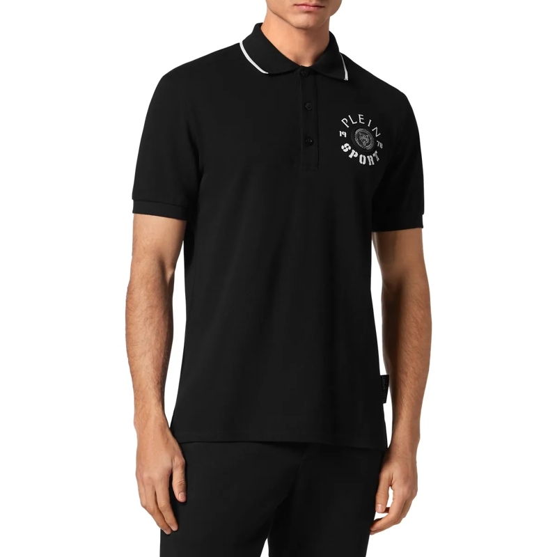 Plein Sport Top Poloshirt schwarz(Image 7)