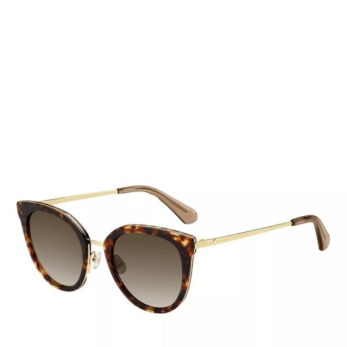 Kate Spade New York JAZZLYN/S Havana Gold Sunglasses
