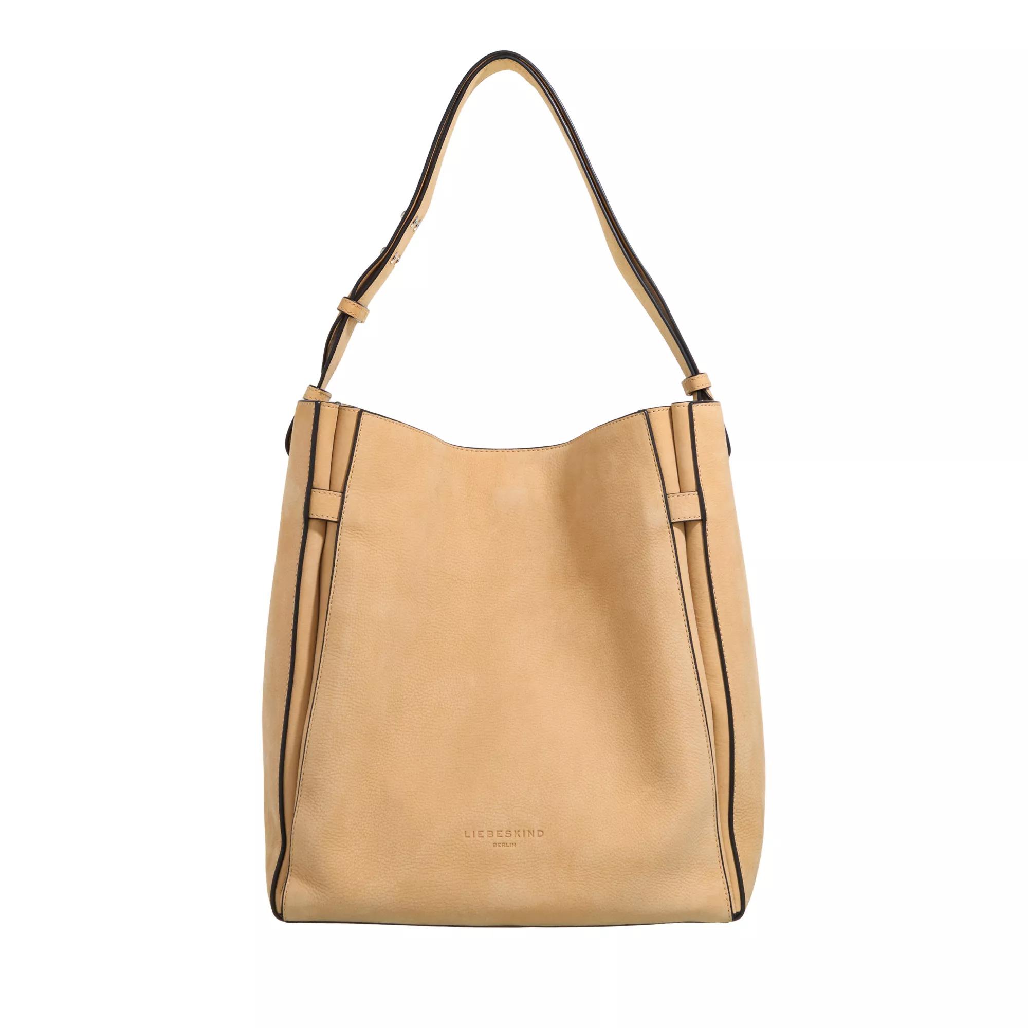 Liebeskind Berlin Hobo Bag - Hilla Nubuk - Gr. unisize - in Beige - für Damen