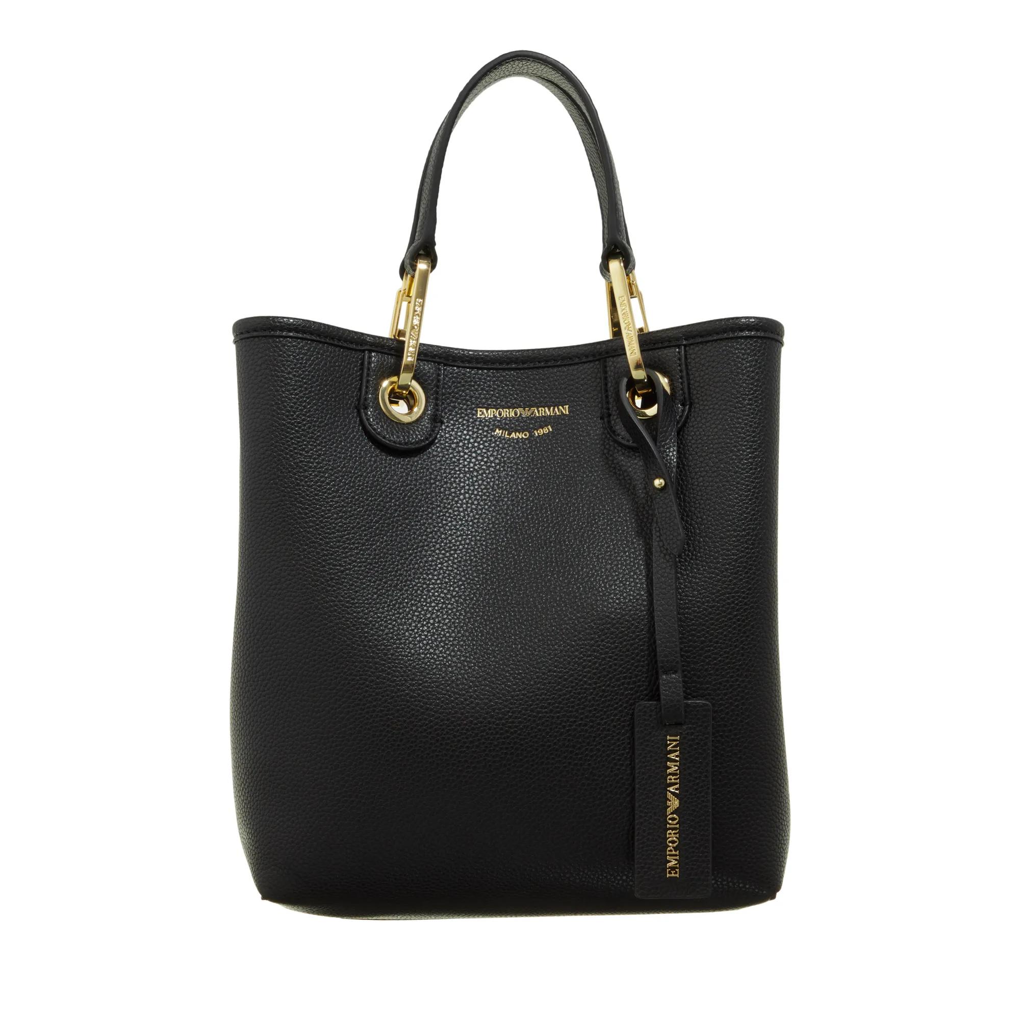 Emporio Armani Shopper - Simil Cervo - Gr. unisize - in Schwarz - für Damen