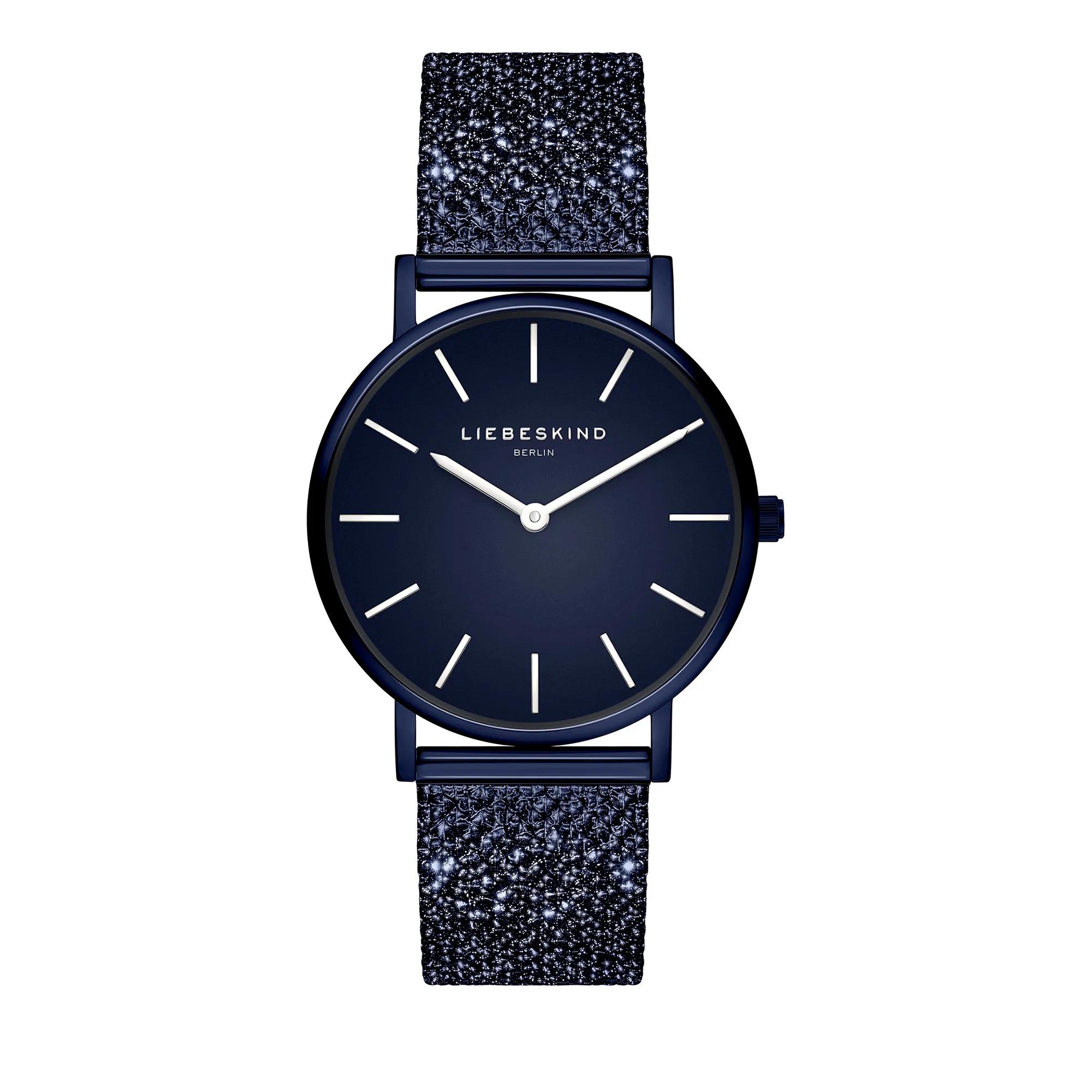 Liebeskind Berlin Uhren - Liebeskind Berlin Armbanduhr - Gr. unisize - in Blau - für Damen und Herren