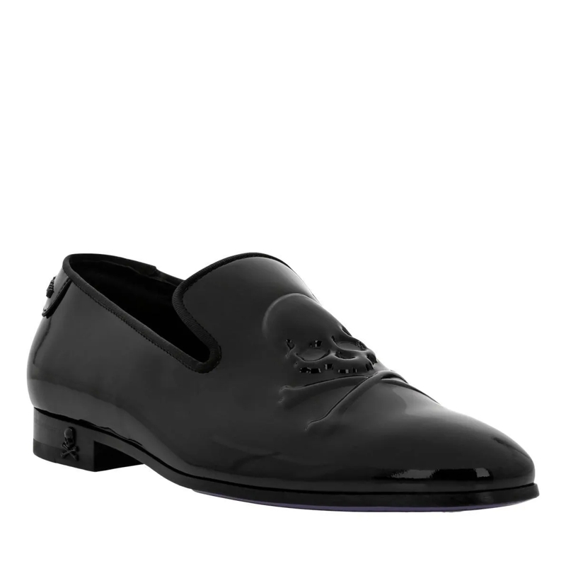 Philipp Plein Slip-On-Sneaker Loafer Skull Bones schwarz(Image 3)