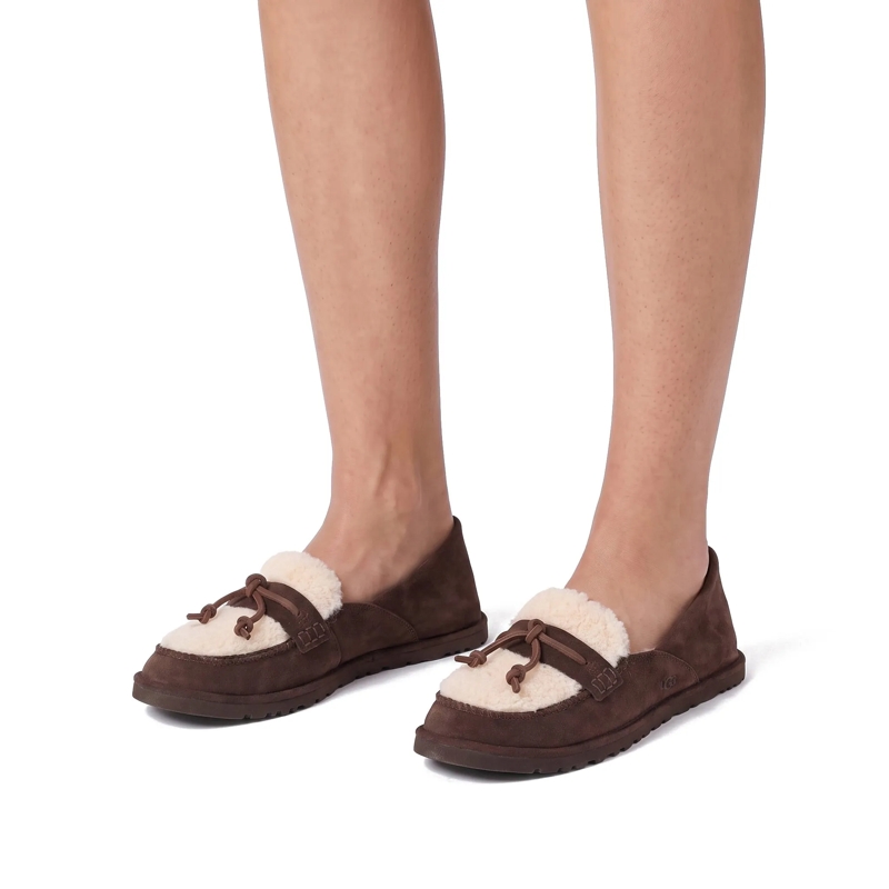 UGG Chaussures Loafer Zora aus Veloursleder braun(Image 2)