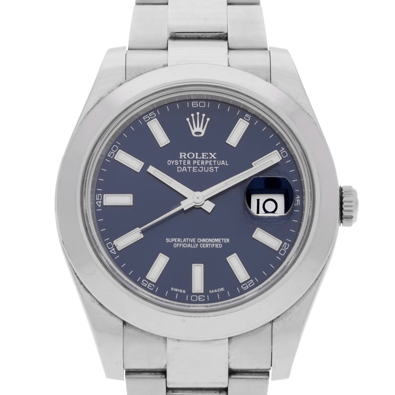 Rolex Automatikuhr Datejust II Blau