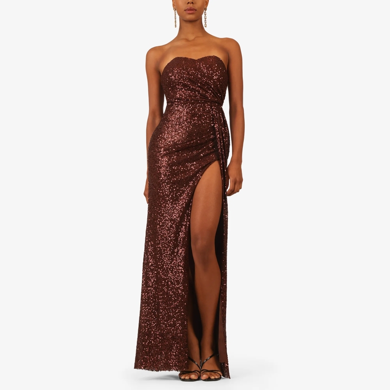 Kraimod Abendkleid Abendkleid braun (Image 3)