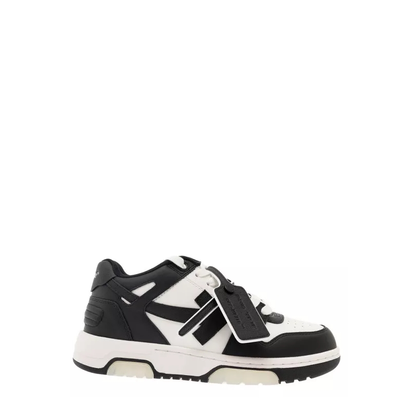 Off-White Low-Top-Sneaker Dames Out Of Office Sneaker Wit/Zwar weiß