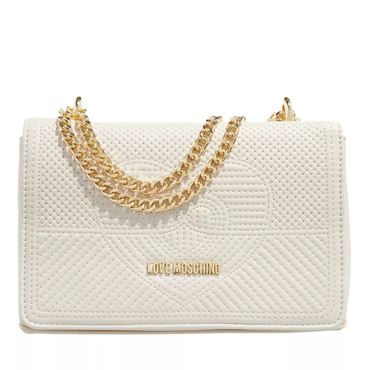 Love Moschino Twisted Ivory Crossbody Bag