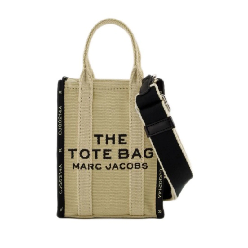 Marc Jacobs Tote The Phone Tote Bag - Cotton - Beige Brown