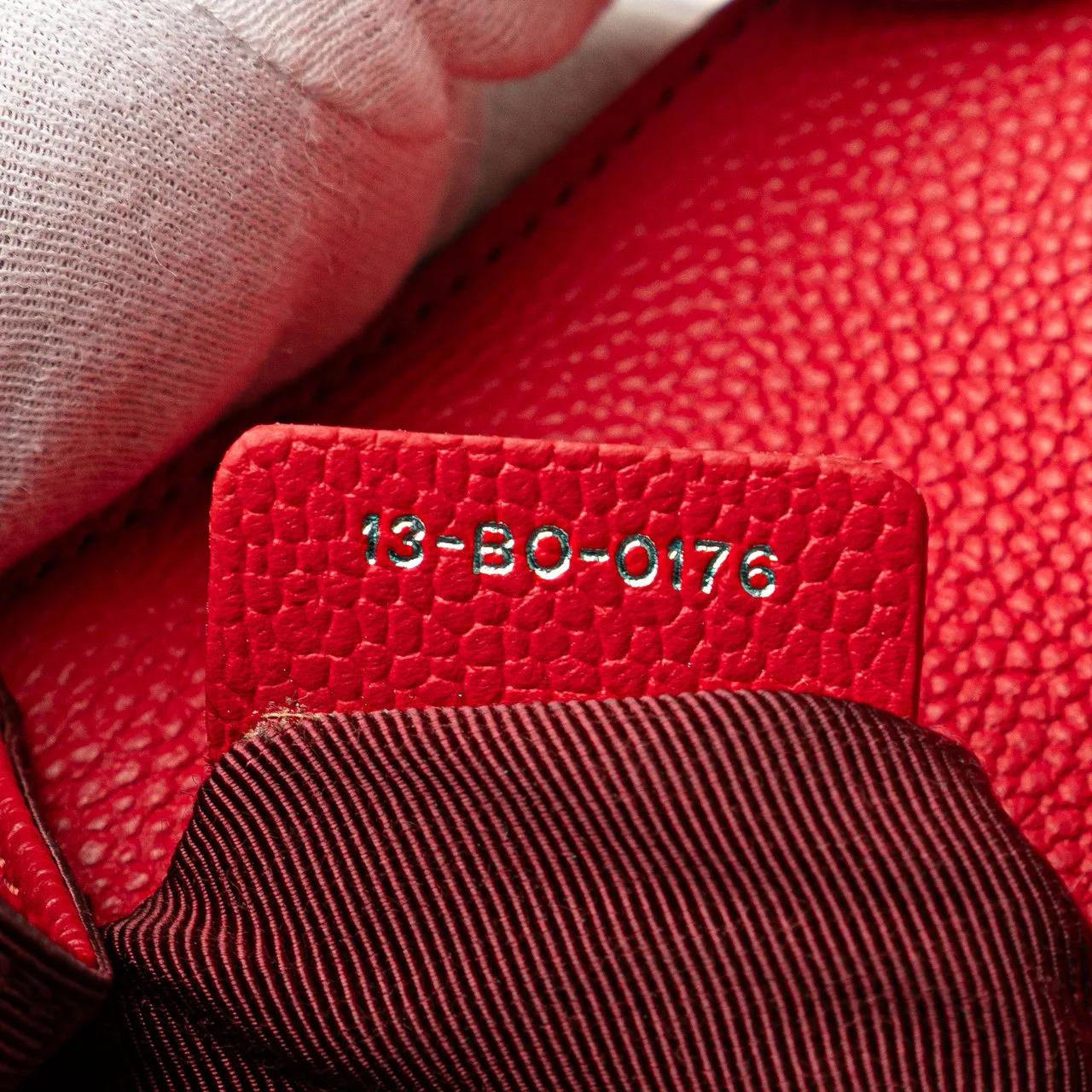 Thumbnail - Christian Dior Hobo Bags - Small Grained Calfskin Diorama Flap - Gr. unisize - in Rot - für Damen