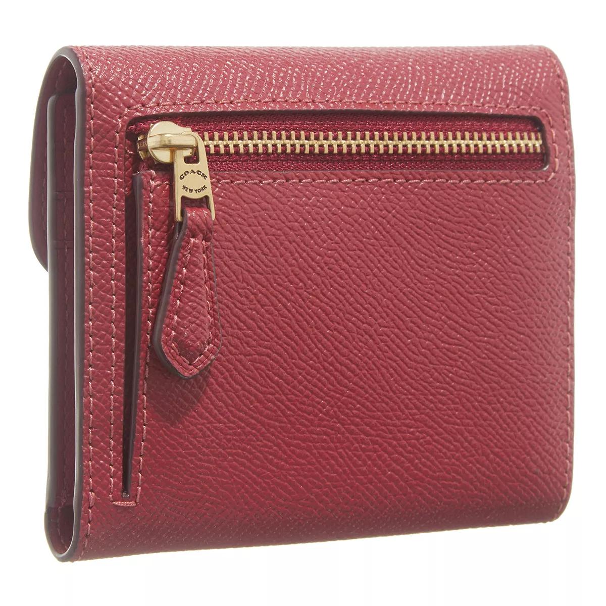 Coach wallet women discount red