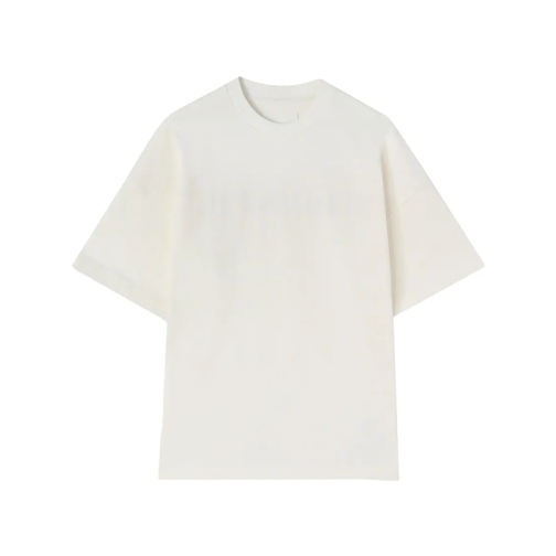 Jil Sander T-Shirts Relaxed-Fit White Cotton T-Shirt Neutrals