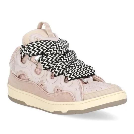 Lanvin Low-Top Sneaker - Curb Sneakers - Gr. 36 (EU) - in Rosa - für Damen