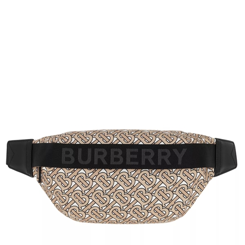 Burberry Monogram Print Bum Bag Medium Beige Midjeväskor