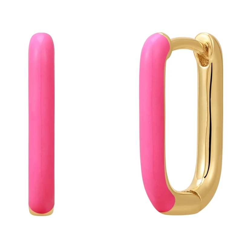 Glanzstücke München Ohrhänger Sterling Silber Creolen gold