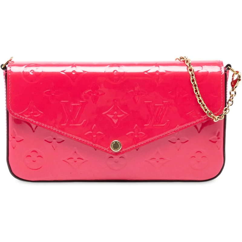 Louis Vuitton Schultertasche Monogram Vernis Pochette Felicie rose