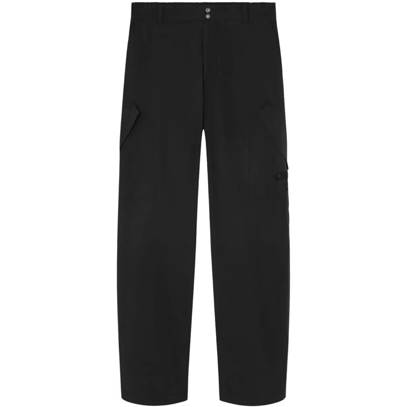 Versace Jeans mit geradem Bein Trousers Black schwarz