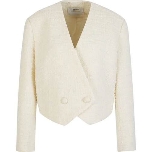 Zimmermann Blazer Luminosity Cropped Blazer beige