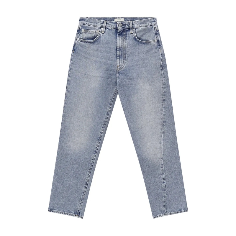 TOTEME Jeans Straight Jeans aus Baumwolle blau
