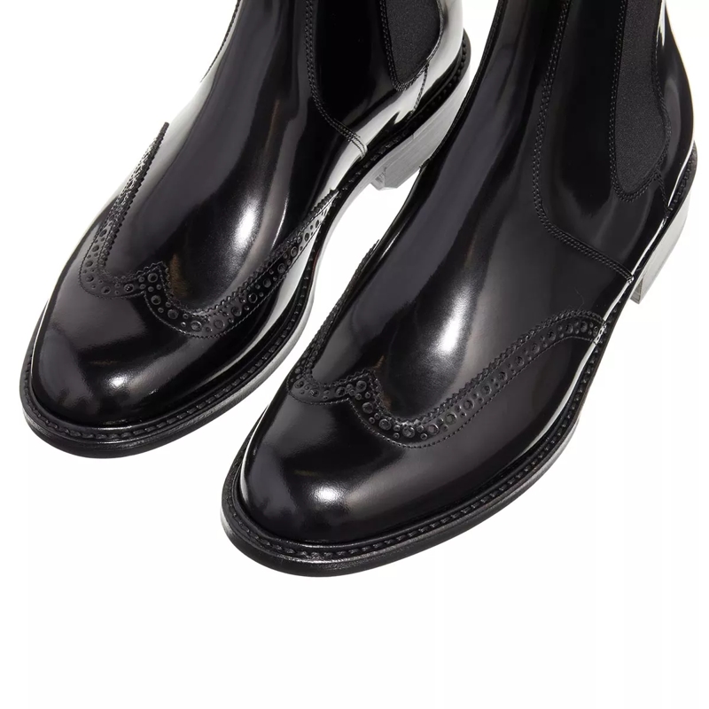 Saint Laurent Chelsea-laarzen Patent Leather Ankle Boots Black(Image 5)
