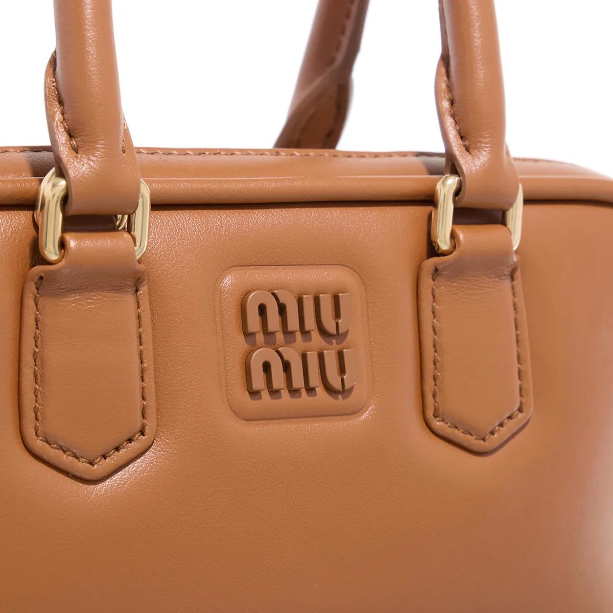 Miu Crossbody bags Arcadie Mini in bruin