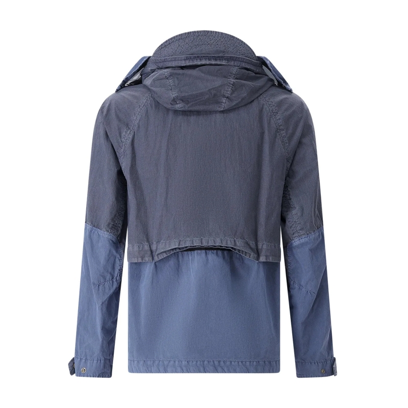 CP Company Overgangsjas Jacke mit Logo blau(Image 2)