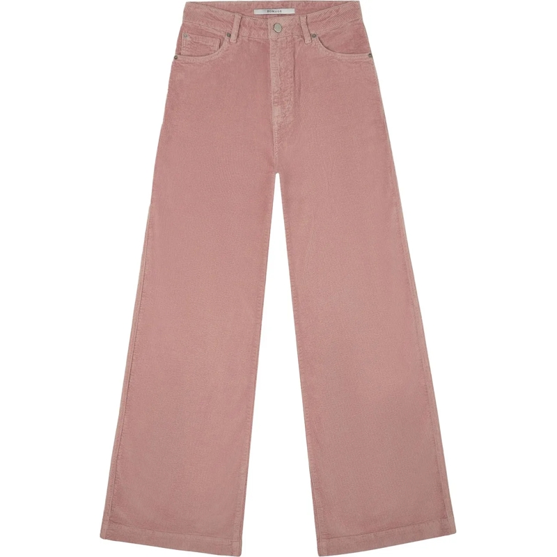 HOMAGE TO DENIM Ausgestellte Jeans jeans velours roze rose
