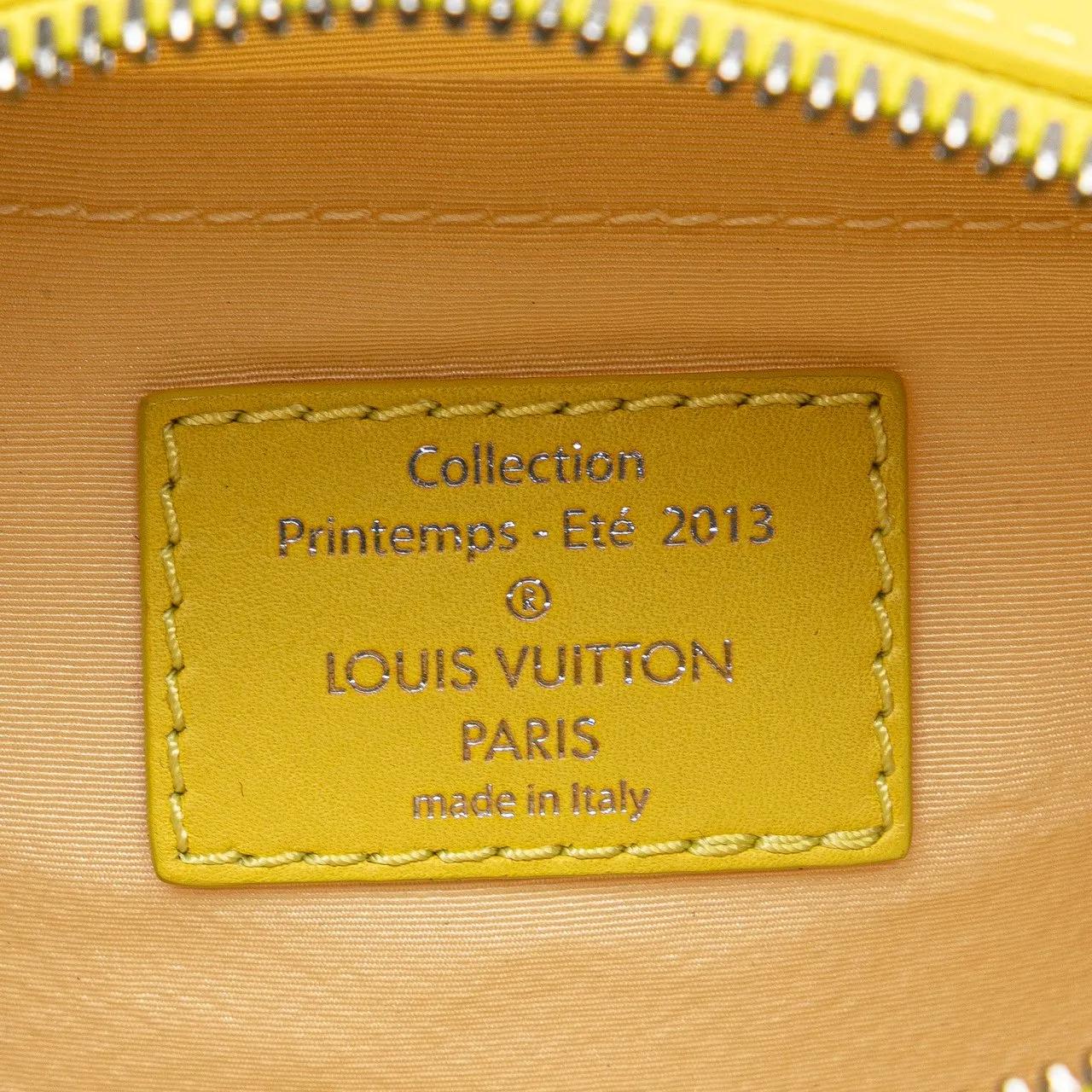 Thumbnail - Louis Vuitton Crossbody Bags - Damier Optic Mesh Sequins Cube Speedy - Gr. unisize - in Gelb - für Damen