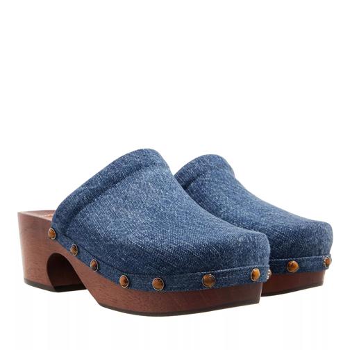 Chloé Aurna Denim Clogs Denim | Mule | fashionette