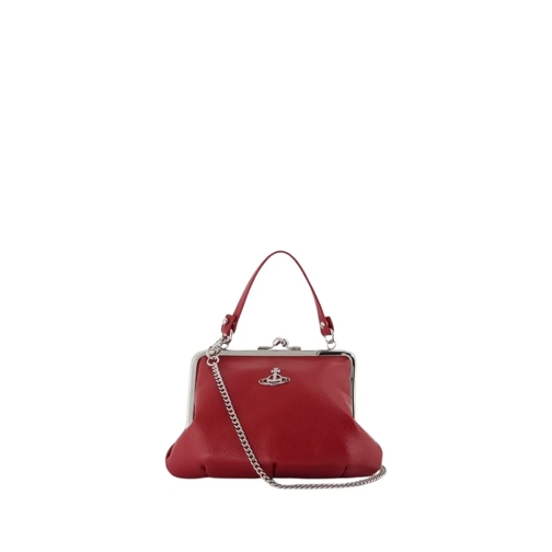 Vivienne Westwood Clutch Granny Frame Purse - Synthetic - Red Red