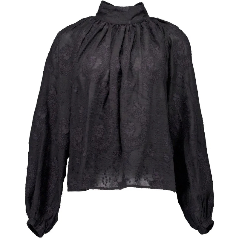 DRYKORN Bluse Drykorn  Blouses Zwart Dumonda 152183 schwarz