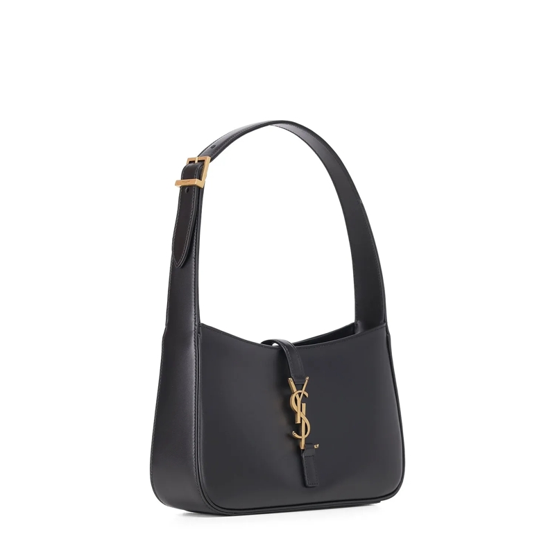 Saint Laurent Crossbody Bag Hobo Bag Le 5 à 7 aus Glattleder schwarz(Image 3)